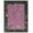 Purple/Green, variant on SAFAVIEH Metro Louise Floral Area Rug, Red/Green, 6' x 9'