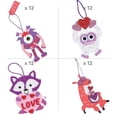 thumbnail image 2 of Fun Express Valentine Ornament Foam Craft Kit Assortment - Makes 48, 2 of 2