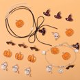 thumbnail image 4 of Decodeary 34pcs Add Touch Of Autumn To DIY Jewelry With Halloween Charm Pendants 1Set, 4 of 6