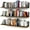 Rustic Brown, variant on Floating Shelves 36 Inches Long 8 in Deep Set of 3, Large Wall Shelf for Bedroom Books, Heavy Duty Wide Wall Shelving for Living Room Office Kitchen Closet Organizers and Storage (Black)