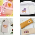 thumbnail image 4 of 18 Pcs Heart Embroidery Patches Flower Iron On Patches Speaker Sew on Patches, 4 of 10