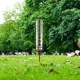 thumbnail image 2 of HEMOTON Lawn Garden Rain Gauge Test Tube Farm Rain Gauge 46.50X6.00X6.00CM Coffee, 2 of 8