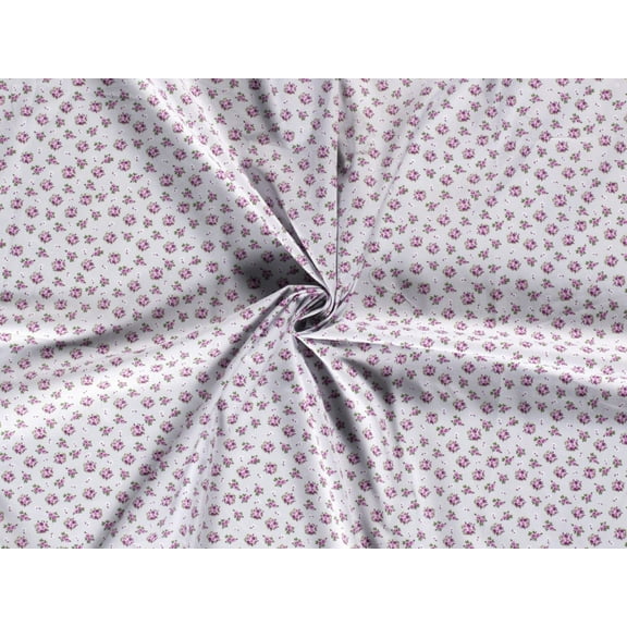Minerva 100% Cotton Poplin Fabric Light Grey - per yard
