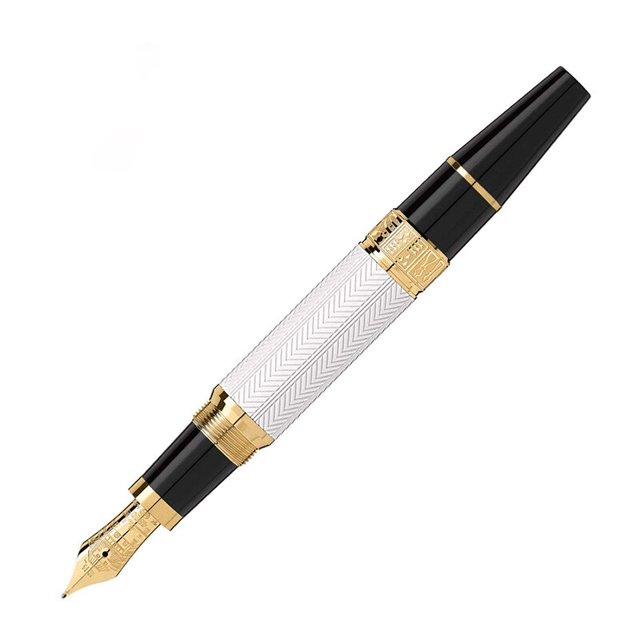 Bolígrafo de Edición de escritor de lujo de primera calidad, pluma de Rollerball con número de serie, papelería de oficina, William Shakespeare MB