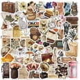 thumbnail image 1 of Vintage Stickers, 100 Aesthetic Retro Stickers, 1 of 5