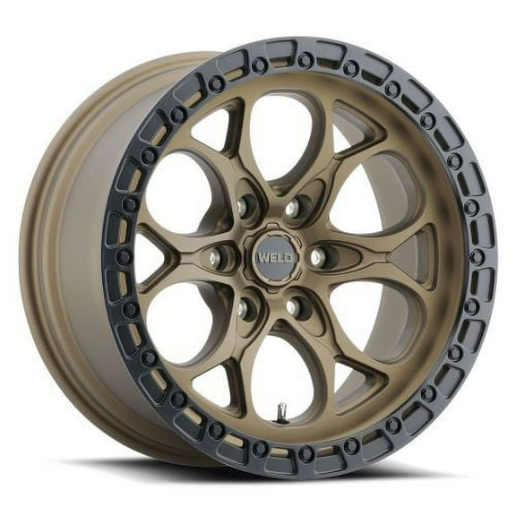 Weld Off-Road W106 Ledge Wheels 20x9 Satin Bronze/Black