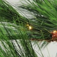 thumbnail image 3 of Northlight 7' Prelit Artificial Christmas Tree Long Needle Pine - Warm Clear Micro Rice LED Lights, 3 of 4