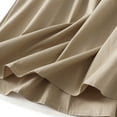 thumbnail image 7 of Maoxin Women's Skirts Ladies' Casual Solid Color Crotch Covering Pleated line Umbrella Skirt ,Khaki,Free Size, 7 of 7