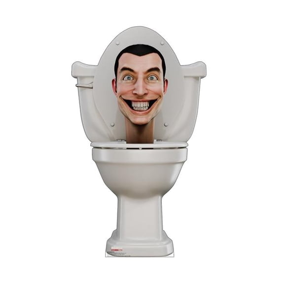 Advanced Graphics 5644 56 x 32 in. Skibidi Toilet Life-Size Cardboard Cutout