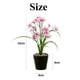 thumbnail image 2 of Bonsái de flores de primavera de dos tenedores con hojas, adornos creativos, decoraciones de flores artificiales, plantas verdes artificiales, plantas en macetas, 2 of 5