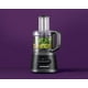thumbnail image 1 of Procesador de alimentos Nutribullet 450 vatios con capacidad de 7 tazas y accesorios de acero inoxidable, trituración, picar y masa, color negro, 1 of 5