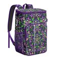 thumbnail image 1 of Psychedelic Trippy Style Cooler Backpack - 20L Leakproof Insulated Backpack with Abstract Geometric Pattern for Beach & Outdoor, 1 of 6