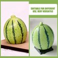 thumbnail image 3 of KAKOWELY 8pcs Mini Artificial Watermelon Models Fake Miniature Watermelons Artificial Mini Fruits,1.18"X1.02"X1.02", 3 of 4