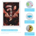 thumbnail image 3 of Diamond Art Kits for Adults Jujutsu Kaisen Diamond Art Gem Art Painting Full Drill Round Art Gem Painting Kit for Home Wall Decor Gifts 16"x20", 3 of 7