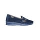 thumbnail image 2 of PANTUFLA CASUAL MUJER DAMA AZUL MARINO TEXTIL 2010 LEON  2010p, 2 of 3