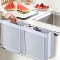 thumbnail image 1 of Hanging Kitchen Trash Can, Foldable Trash Can, Garbage Bin For Cabinet, Car, Bedroom, Bathroom, 1 of 3