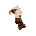 thumbnail image 1 of Imitation Wood Animal Head Statue Decoration Office Desktop Desktop Table Wine Sculpture eagle, 1 of 8
