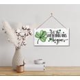thumbnail image 2 of Decoración de pared de madera Gkwa 30x15 cm, letrero de trébol, 2 of 5
