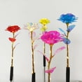 thumbnail image 4 of Toystoory Luces de flores con energía solar Patio Jardín Luz de piso al aire libre Luces decorativas para césped al aire libre Jardín y Patio, 4 of 6