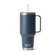 thumbnail image 3 of Vaso YETI Rambler de 1,25 L con asa y tapa con pajita, color azul marino, 3 of 6
