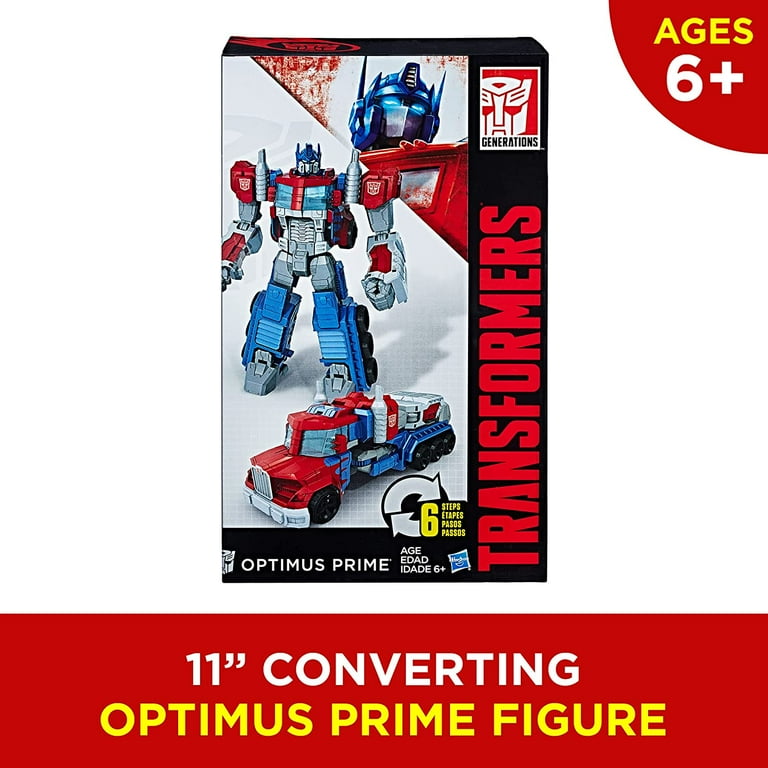 Transformers BIG ORIGINAL Heroic Optimus Prime 11-inch Action