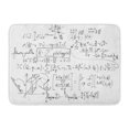 thumbnail image 1 of NUDECOR Formules Mathématiques Complexes sur Tableau Blanc Symboles d'Équations Réelles Tapis de Sol Tapis de Bain 23.6x15.7 Pouces, 1 of 1