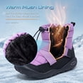 thumbnail image 5 of EQW Kids Snow Boots, Waterproof Winter Boots with 3M Thinsulate Insulation for Boys and Girls, 5 of 10