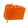 thumbnail image 4 of Bolsa para cámara, accesorios para cámaras, bolsa interior, funda protectora portátil para cámara digital, funda para cámara réflex digital naranja, 4 of 10