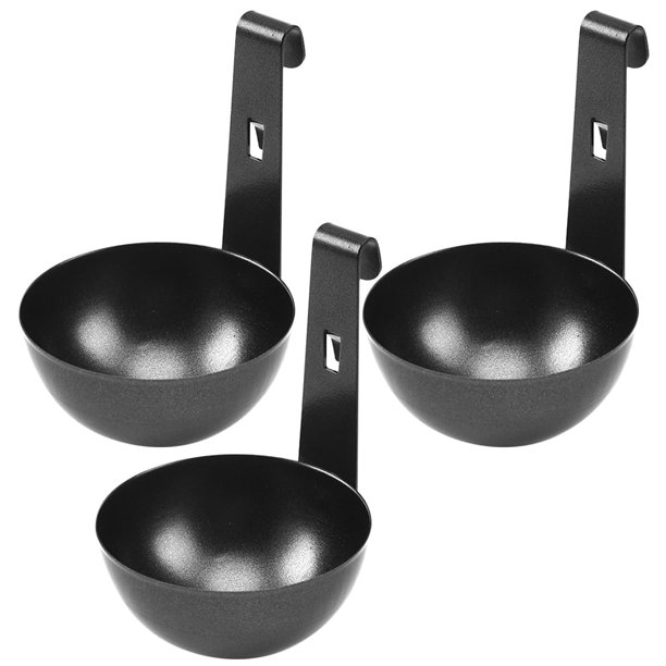 piezas de olla para cocinar huevos de acero inoxidable, olla para cocinar al vapor, escalfador de huevos, taza para servir huevos, moldes para muffins, sartén para huevos, olla para hervir huevos