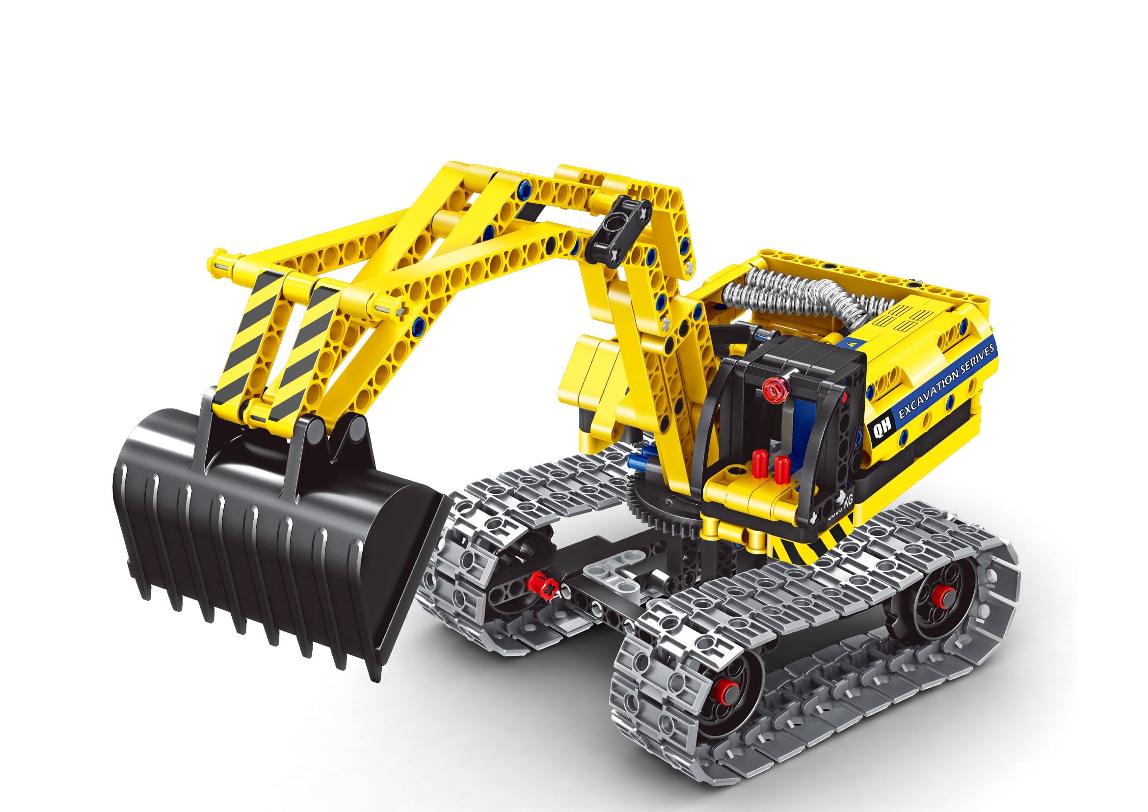 New Building Blocks Bricks Construction Truck Kit STEM Toy (Excavator), 301pcs