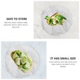 thumbnail image 2 of MasteelfCA 1Pc Irregular Fold Ceramic Tray Home Food Serving Tray Ceramic Kitchen Utensil, 2 of 8