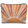 thumbnail image 1 of Bolsa cosmética RYYCDOI Boho Vintage de lino 25x19 cm impermeable, 1 of 6