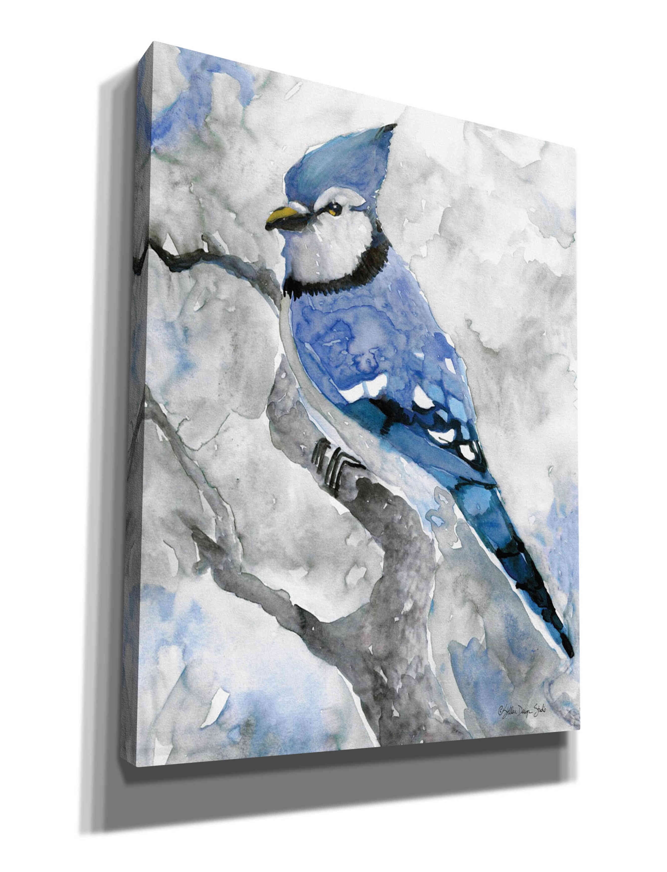 Epic Graffiti 'Blue Jay 2' by Stellar Design Studio, Canvas