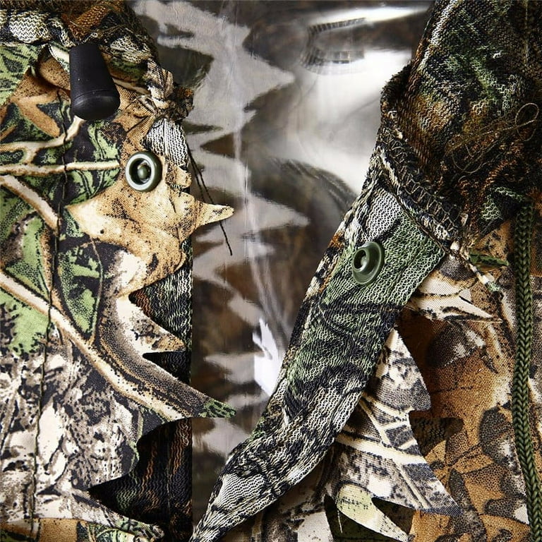 Veecome Maple Leaf Camo Ghillie Suit 2-Piece Hooded Training