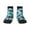 2 Black-1, variant on Graduation Hats1 Pattern Quarter Crew Socks,Toe Seamed Ankle Socks,Cotton Cushioned Breathable Athletic Crew Sports Socks