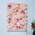 thumbnail image 2 of Suministros de boda, pared de flores artificiales, rosas, peonías, hortensias, flores de seda, hilera de flores falsas, fondo de flores artificiales para boda, decoración de pared, 2 of 6