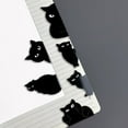 thumbnail image 5 of ​​GiLiling 6 Pieces Assorted Cute Black Cat Book Markers Clip Set, Professional Assorted Book Clip System Reading Annotation Equipment Elegant Bookmarkers for Library Novel Enthusiast, 5 of 8