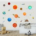 thumbnail image 5 of Pegatinas de pared Planet Star para habitación de los niños, dormitorio, decoración del hogar, pegatinas de pared, juego de 2, 5 of 5