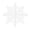 White, variant on Wrapables 3D Hanging Snowflake Decorations for Christmas, Winter, New Year Parties (Set of 12), Silver