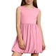 thumbnail image 2 of Vestido de Manga Larga una Línea para las Mujeres Elástico Twirly Patinador Escuela Vestido de Recital para la Niña Vestido de Manga Larga, 2 of 6