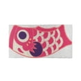thumbnail image 3 of Felpudo japonés con diseño de koi para exteriores, cómodo y moderno para la puerta de entrada. 37cmx70cm, 3 of 9