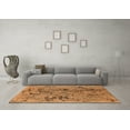 thumbnail image 3 of Ahgly Company Indoor Rectangle Oriental Orange Industrial Area Rugs, 5' x 7', 3 of 4