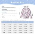 thumbnail image 5 of Kids Zip Up Hoodie for Boys Girls Toddler - Funny Cute Alpaca Cactus Pink Lightweight Long Sleeve 4T Boys Girl Clothes, Sun Protection Windproof Jackets Hoodie Sweatshirt, 5 of 7