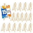 thumbnail image 1 of Caballete de sobremesa ESRICH de madera de 43 cm, trípode, set de 15 piezas, 1 of 7