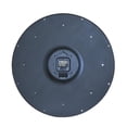 thumbnail image 2 of Seiko Noa Wall Clock, Brown, Round, Traditional, Quartz, Analog, QXA773BLH, 2 of 4