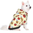 thumbnail image 2 of Honeii Ladybug And Bee Print Small Dog Hoodies Pet Hooded Sweatshirts Fall Winter Puppy Cat Sweaters Warm Clothes for Small Dogs Outfits Costume-Medium, 2 of 7