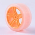 thumbnail image 4 of 2 Piezas de Neumáticos DIY, Neumáticos de Goma con Llantas para 1: 4, 1: 5, 1: 6, 1: 8, 1:10, 1:12, 1:14, , 1:16, 1: 18 Car naranja Hugo Neumático de coches de juguete de goma, 4 of 8