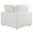 thumbnail image 5 of Modway Commix Down Filled Overstuffed Corner Chair in Pure White, 5 of 8
