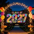 thumbnail image 4 of Class of 2027 Graduation Flags Classroom, Polyester Large Banner Decorations, Easy Hang Store Transport Flag, S*chool Group Celebration Indoor Outdoor Display, 4 of 6