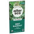thumbnail image 2 of Pack of 12, Alter Eco Mint Blackout Organic Dark Chocolate, 2.65 oz, 2 of 6